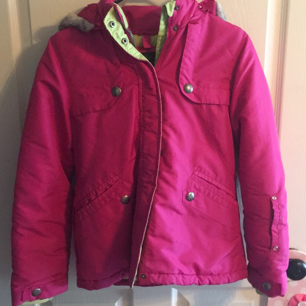 Kids pink coat